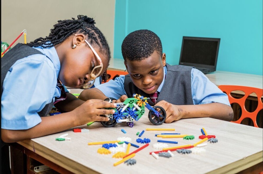 Concord students working on a practical STEM project