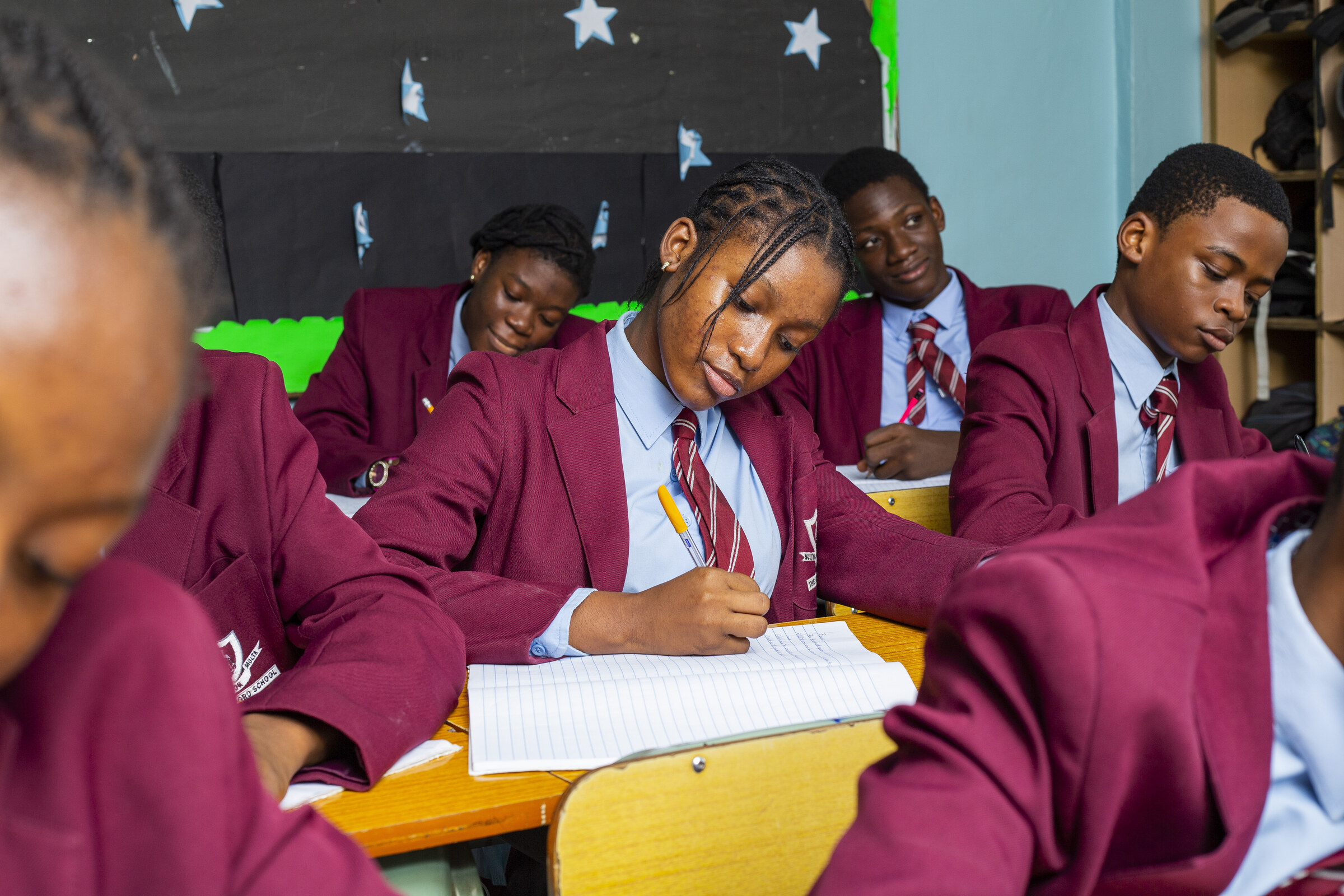 Senior School students learning together